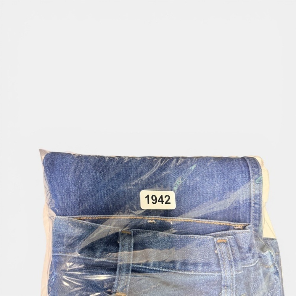 Vtg Wrangler Jeans Mens 32x36 Blue Straight Leg Denim Classic Western Rodeo Y2K - Picture 11 of 11